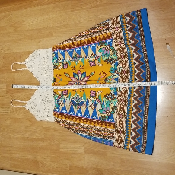 💥3 for $10💥 Flying Tomato Crochet Bust Dress - Picture 7 of 9